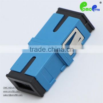 High quality China-made Flangeless SM SC SX fiber optic adapter