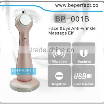 BP001B-microcurrent beauty device with micro vibration for under eye dark circle rmeoval