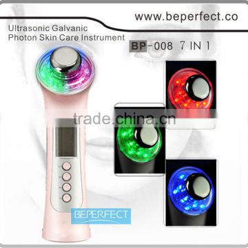 multifunction Phototherapy face lift beauty device plus cream Improved absorption of active substances from skin care products