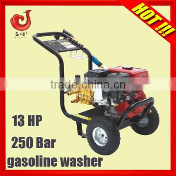 2013 CE approved 13hp gasoline high pressure washer engine fuel solar panel water clean system