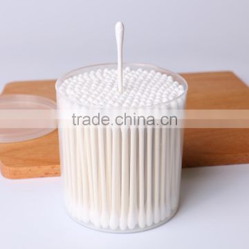 Sterile alcohol medical use cotton swabs with paper stick