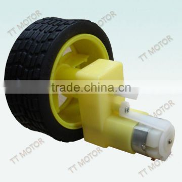 tt motor plastic dc gear motor with wheels