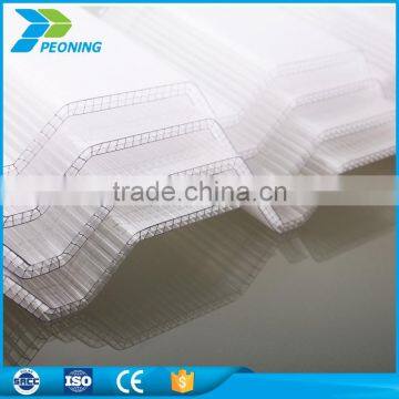 Clear sunroom corrugated plastic sheets for roofing price