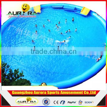 Factory custom heated inflatable pool pvc frame pool adult swimming pool for sale