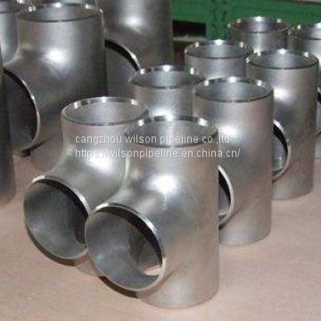din 2615 carbon steel sch40 equal pipe tee wholesale online hot goods