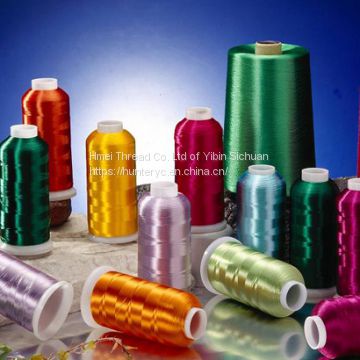 100% Dyed Viscose Rayon Embroidery Thread