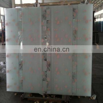 Rocky factory produce 3mm 4mm 5mm 6mm 8mm 10mm acid etch back painted glass acid etch glass