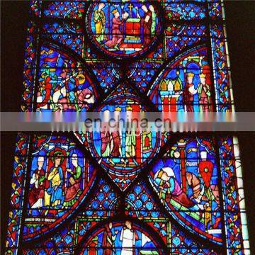 Electrochromic plastic stained glass sheets tempered stained magic glass for hotel toughened laminated glass protect