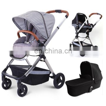 New luxury baby stroller 3 in 1 china stroller baby
