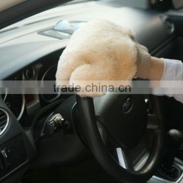 glove wash mitt for car best selling products genuine sheepskin mitt