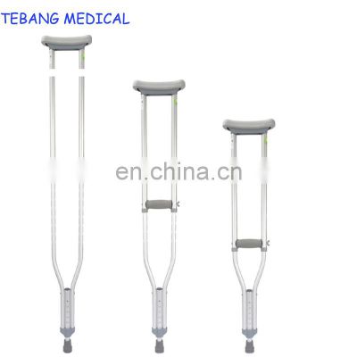 Hot sale aluminum alloy telescopic orthopedic axillary crutch