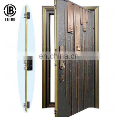 Modern Luxury Entrance Doorexterior ,Main Bulletproof Cast Security Aluminium Security Door