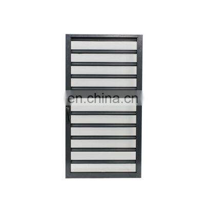 Customized Removable Exterior Aluminium Shutters Louver Vertical