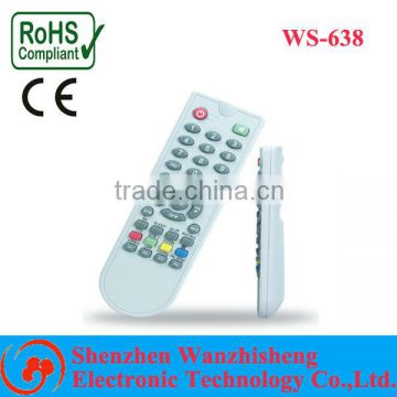 Common model with small case IR TV remote control for Middle-East, EU, Africa, South America market