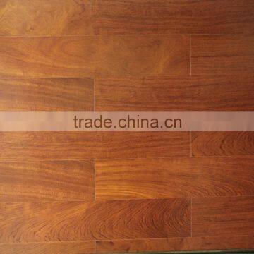 Hot Sale Asian Pear Smooth Engineered Solid Wood Flooring 15mm