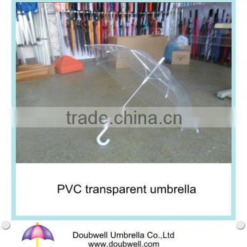automatic PVC transparent umbrella