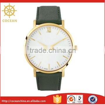 Alibaba Express Custom Your Logo Gift Watch White Face Wrist Unisex Watch