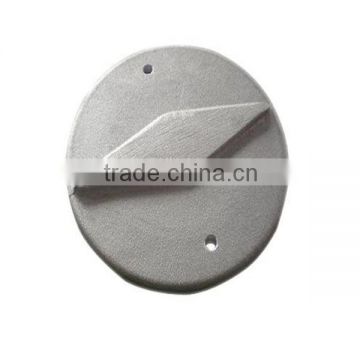 New design simple aluminum round sand casting products