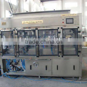 Linear type sunflower cooking oil filling machine