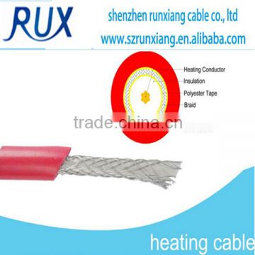 pipe freeze protective self-regulating water proof floor heating cable