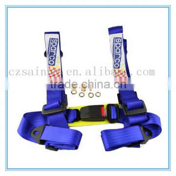 High quality racing seat belt 4 points safety belts are being designed
