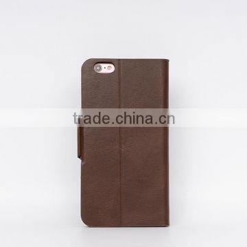 Wallet Card Case Cover For Apple phones, clucth wallet case, Grade A leather product supplier