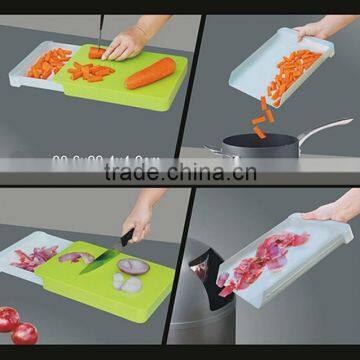 Multi Purpose Plastic Chopping Board With Drawer