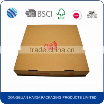 China supplier pirnted carton pizza box