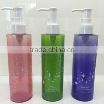 plastic pet bottle cosmetic plastic bottle plastic bottle for water