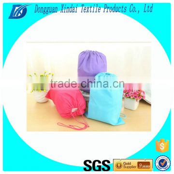 2016 Best selling drawstring shopping bag promotional bags