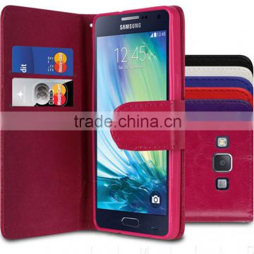Hot selling Universal slim leather mobile phone case cover in Dongguan