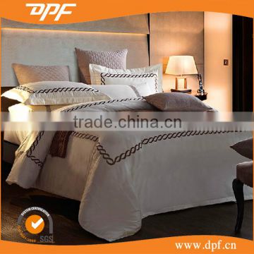 Best selling Embroidered Bedding set for hotel use