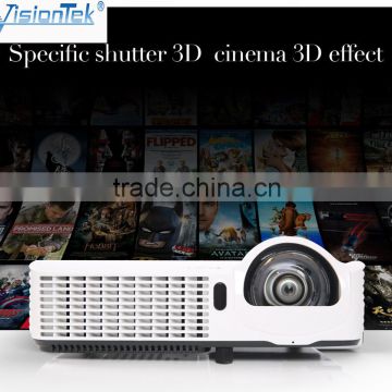 3000 lumens 3D short throw projector with HDMI DPL Android 3D Projector