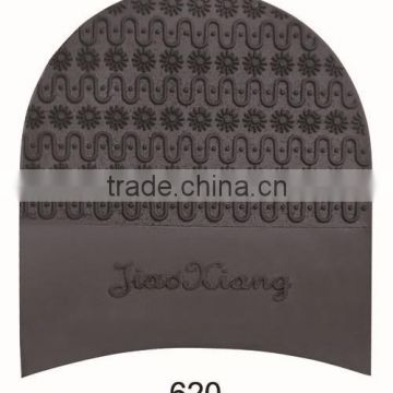 Jiaoxiang brand with flower line,nature rubber half heel,shoes repair material