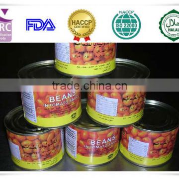Natural canned fruit and vegetable