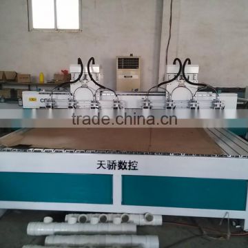 one head eight spindle hollow relief embossment carving machine