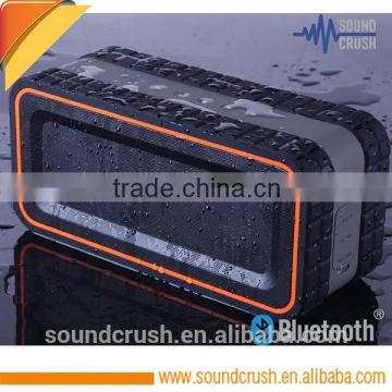 2015 latest stereo bluetooth speaker with waterproof inner mic, mini speaker with great sound