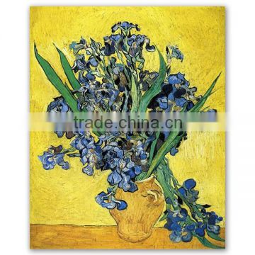 ROYI ART Van Gogh Oil Painting handing on wall decor of Still Life with Irises