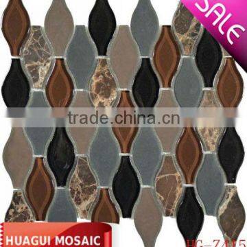 irregular glass mosaic HG-Z415