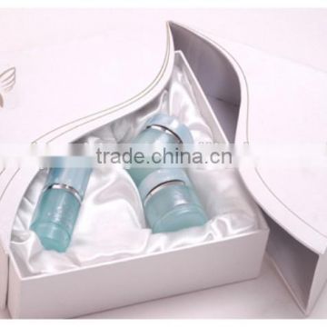 Customized paper luxury pink cosmetic box