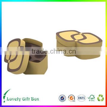 cheap wholesale cardboard irregular box for cupcake