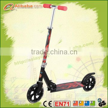 2wheel scooter big scooter adult scooter PU wheel scooter