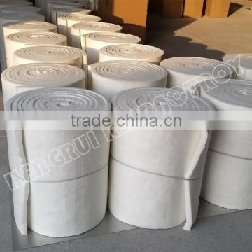 thermal heating blanket for refractory furnace in glass industry
