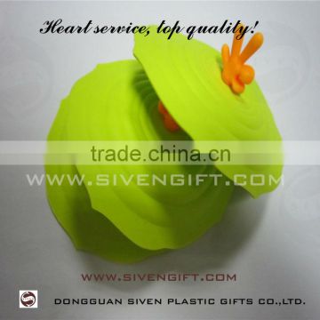 Eco-friendly Meterial 3d Silicone Cup Lid