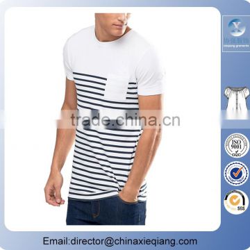 custom latest t shirt designs for men/rounded hem t shirt made in China