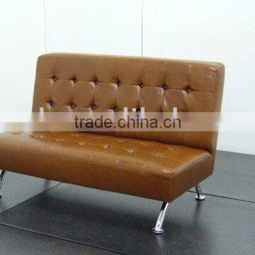 simple pu/pvc drill sofa