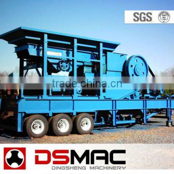 Construction Waste Plant-Mobile Jaw Crusher Plant For Sale