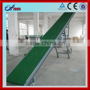 Heat resistant inclined belt conveyor equipment inclined chevron belt conveyor high quality inclined belt conveyor