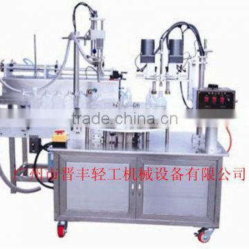 JF-S Bottle filling Capping Labeling Integration Machine