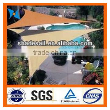 100% HDPE Material UV Block 5 years sun sail for Outdoor/Garden Sunshade, Breathable Fabric With Many Fashionable Colors